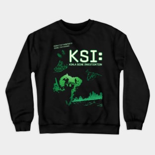 Koala Scene Investigation Crewneck Sweatshirt